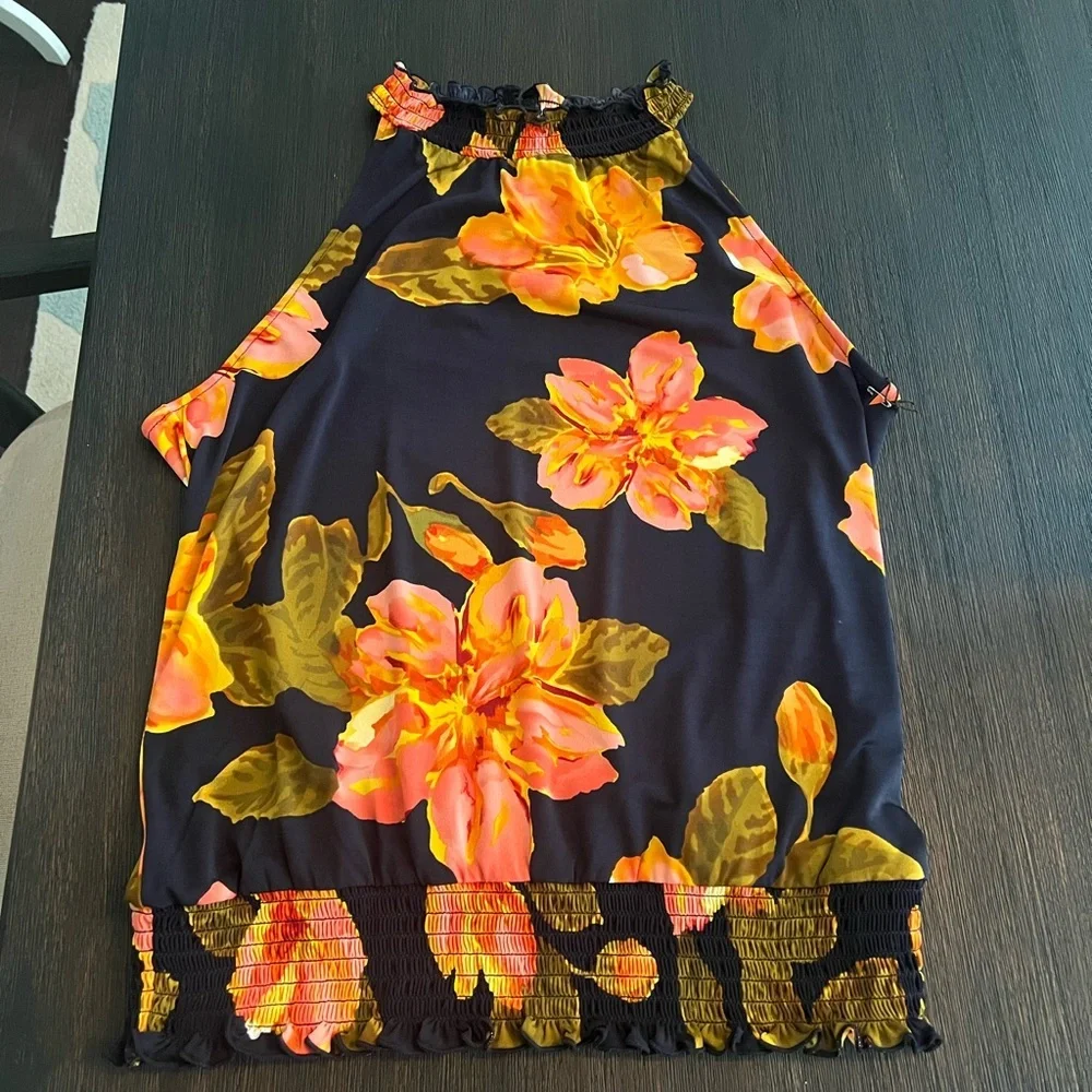 NWT Crosby Floral Halter Top - Picture 4 of 9